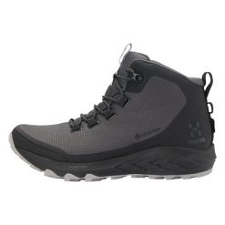 Damskie buty trekkingowe Haglöfs L.I.M FH GTX Mid. Czarne obuwie sportowe damskie Haglöfs, bez wzorów, z gore-texu, trekkingowe. Za 745.75 zł.