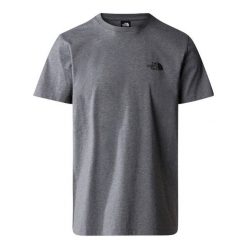 T-Shirt Simple Dome Rozmiar L Szary - NF0A87NGDYY. Szare t-shirty męskie The North Face, l, bez wzorów, casualowe, bez kołnierzyka. Za 92.99 zł.