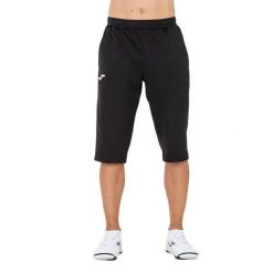 Męskie Bermudy 3/4. Czarne szorty męskie Joma, m, bez wzorów, z materiału. Za 150.99 zł.