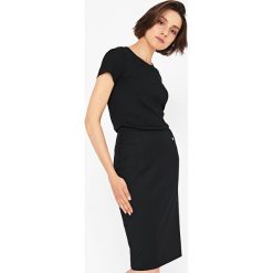 Simple - Spódnica. Szare spódnice damskie marki Simple. Za 329.90 zł.