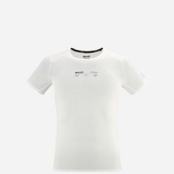 Koszulka damska z krótkim rękawem Millet Intense Ts Ss W Active Fit. Brązowe koszulki sportowe damskie Millet, xs, bez wzorów, bez kołnierzyka, bez ramiączek, do biegania. W wyprzedaży za 160.65 zł.