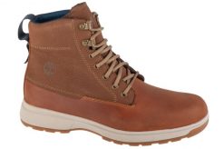 Trapery męskie, Atwells Ave WP Boot. Brązowe śniegowce i trapery męskie Timberland, z materiału, sportowe, bez zapięcia. Za 549.99 zł.