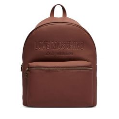Plecak LOVE MOSCHINO. Brązowe plecaki damskie Love Moschino, bez wzorów. Za 949.99 zł.
