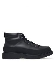 Calvin Klein Trzewiki Combat Mid Hiking Boot Lth Wl HM0HM02357 Czarny. Czarne botki męskie Calvin Klein, bez wzorów, ze skóry, bez zapięcia. Za 749.99 zł.