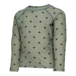 Dziecięca koszulka do kąpieli Hummel BEE AOP. Szare t-shirty i topy dla dziewczynek Hummel, bez wzorów, bez ramiączek. Za 216.50 zł.