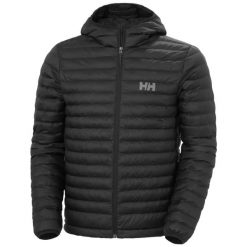 Kurtka z kapturem Helly Hansen Sirdal. Czarne kurtki męskie Helly Hansen, xl, bez wzorów, z poliesteru, z kapturem. Za 681.50 zł.