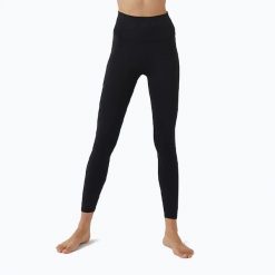 Legginsy do jogi JOYINME 7/8 Oneness Bond. Czarne legginsy damskie Joy in me, l, bez wzorów, na jogę i pilates. Za 319.99 zł.