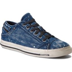 Tenisówki DIESEL - Exposure Low I Y00321-P1655-T6067 Indigo. Półbuty na co dzień męskie marki Diesel. W wyprzedaży za 379.00 zł.