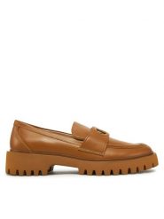 Liu Jo Loafersy SA5047 P0102 Brązowy. Brązowe mokasyny damskie Liu Jo, ze skóry. Za 449.99 zł.