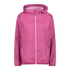 Kurtka przeciwdeszczowa damska z kapturem CMP. Brązowe kurtki sportowe damskie CMP, bez wzorów, z kapturem, trekkingowe. Za 244.50 zł.