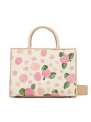 Furla Torebka WB01811-BX3870-TAZ00-1-007-20KH-B Beżowy. Brązowe torebki do ręki damskie Furla, bez wzorów, z materiału, bez dodatków. Za 919.99 zł.