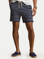 Polo Ralph Lauren Szorty materiałowe 710B14506002 Granatowy Regular Fit. Niebieskie szorty męskie Polo Ralph Lauren, m, bez wzorów, z bawełny. Za 729.99 zł.