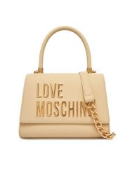 LOVE MOSCHINO Torebka JC4024PP1OKD0129 Beżowy. Brązowe torebki do ręki damskie Love Moschino, bez wzorów, ze skóry, bez dodatków. Za 1,009.00 zł.