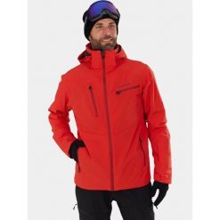 Kurtka Narciarska Męska Fundango Telluride. Czerwone kurtki sportowe męskie Fundango, na zimę, m, bez wzorów, narciarskie. Za 799.90 zł.