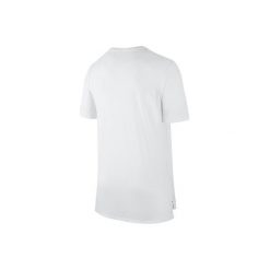 Koszulka męska nike hoop heaven dry tee white. Białe koszulki sportowe męskie Nike, m, bez wzorów, z bawełny, bez kołnierzyka, bez ramiączek, do biegania. Za 159.00 zł.