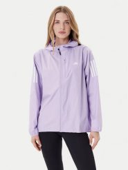 Adidas Kurtka do biegania Own The Run JX2264 Fioletowy Regular Fit. Fioletowe kurtki sportowe damskie Adidas, l, bez wzorów, z syntetyku, bez kaptura, do biegania. Za 299.99 zł.
