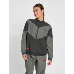 Damska bluza dresowa Hummel Pro Grid. Szare bluzy damskie Hummel, na jesień, l, bez wzorów, z dresówki, bez kaptura. Za 255.00 zł.