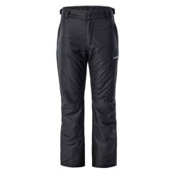 Spodnie narciarskie damskie Hi-Tec Lady Miden - czarne, Rozmiar L. Czarne spodnie materiałowe damskie Hi-tec, l, bez wzorów, z materiału, narciarskie. Za 154.99 zł.