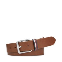 Pasek Męski Tommy Hilfiger. Brązowe paski damskie Tommy Hilfiger, bez wzorów. Za 139.99 zł.
