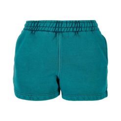 Szorty Damskie Stone Wash. Niebieskie szorty sportowe damskie Urban Classics, xl, bez wzorów, sportowe, trekkingowe. Za 139.99 zł.
