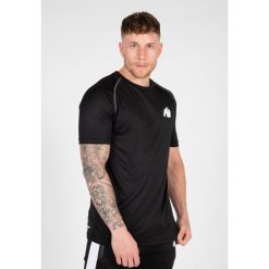 Performance Koszulka - Czarny. Czarne koszulki sportowe męskie GORILLA WEAR, l, bez wzorów, z poliesteru, bez kołnierzyka, bez ramiączek, na fitness i siłownię. Za 127.00 zł.