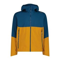 Kurtka wodoodporna z kapturem CMP Unlimitech 2-Layer. Brązowe kurtki męskie CMP, xl, bez wzorów, z kapturem. Za 399.20 zł.
