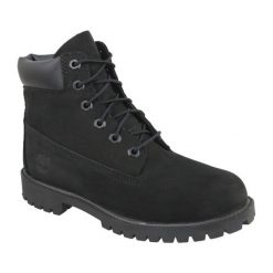 Buty zimowe Timberland 6 In Premium Boot W 12907 czarne. Czarne obuwie sportowe damskie bez wzorów. Za 687.85 zł.