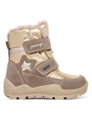 Primigi Śniegowce GORE-TEX 8881511 M Brązowy. Brązowe buty zimowe dziewczęce Primigi, z gore-texu, bez zapięcia. Za 439.99 zł.