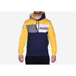 Bluzy sportowa męska Mitchell & Ness Indiana Pacers. Żółte bluzy męskie Mitchell & Ness, m, bez wzorów, z kapturem. Za 515.00 zł.