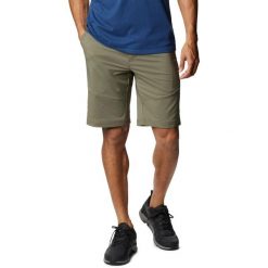 Spodenki męskie Columbia Tech Trail. Zielone krótkie spodenki sportowe męskie Columbia, m, bez wzorów, trekkingowe. W wyprzedaży za 228.50 zł.
