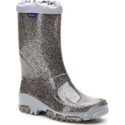 Kalosze MUFLON 33-492. Szare kalosze dziewczęce Muflon, bez wzorów. Za 49.99 zł.
