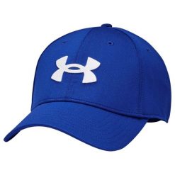 Czapka z daszkiem męska Under Armour Blitzing. Białe czapki i kapelusze męskie Under Armour, bez wzorów, sportowe. Za 73.99 zł.