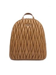 MEXX Plecak C-MEXX-L-011-08 Beżowy. Brązowe plecaki damskie Mexx, bez wzorów, z materiału. Za 219.99 zł.
