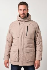 Męska Kurtka funkcyjna outdoor wodoodporna wiatroszczelna kaptur. Brązowe kurtki męskie JAY-PI, m, bez wzorów, z materiału, z kapturem. Za 639.99 zł.