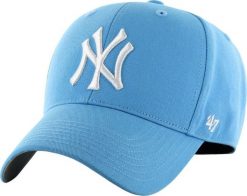 Czapka z daszkiem dla dzieci '47 New York Yankees MVP Raised Basic niebieska B-RAC17CTP-CO-KIDS. Niebieskie czapki dla dzieci 47brand, bez wzorów. Za 83.97 zł.