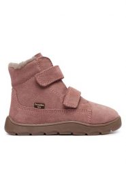 Froddo Śniegowce G2110151-5 S Różowy. Czerwone buty zimowe dziewczęce Froddo, bez wzorów, ze skóry, bez zapięcia. Za 464.99 zł.