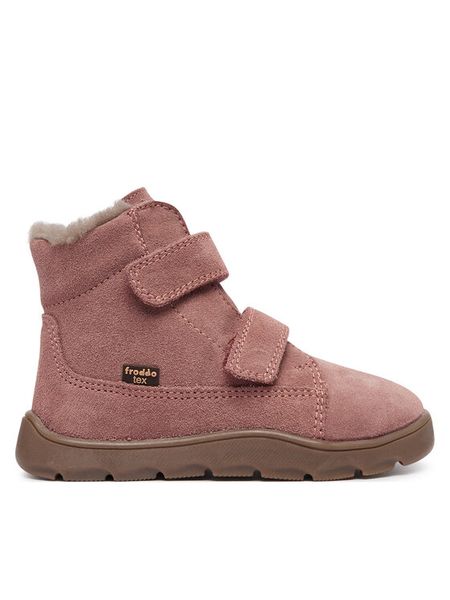 Froddo Śniegowce G2110151-5 S Różowy. Czerwone buty zimowe dziewczęce Froddo, bez wzorów, bez zapięcia. Za 464.99 zł.