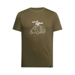 T-shirt La Sportiva Cinquecento. Zielone t-shirty męskie La Sportiva, m, bez wzorów, z bawełny, bez kołnierzyka. Za 211.00 zł.