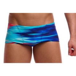 Kąpielówki Funky Trunks Storm At Sea - trunki męskie. Niebieskie kąpielówki męskie FUNKY TRUNKS, m, bez wzorów, do pływania. Za 159.00 zł.