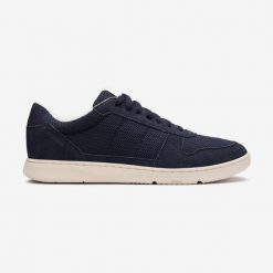 Buty do chodzenia męskie Newfeel Walk Protect Mesh. Białe buty sportowe męskie Decathlon, z kauczuku, bez zapięcia, trekkingowe. Za 169.99 zł.