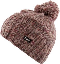 Czapka zimowa Eisbär Wms Wally Pompon Różowy Różowy. Czerwone czapki i kapelusze damskie 909, na zimę, z aplikacjami, z materiału. Za 149.99 zł.