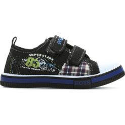 Czarne Trampki School Junior. Buty sportowe chłopięce marki Born2be. Za 39.99 zł.