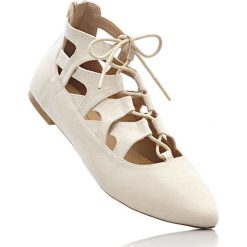 Baleriny bonprix piaskowy. Baleriny damskie marki NEWFEEL. Za 32.99 zł.