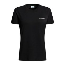 Koszulka trekkingowa męska Columbia Rapid Ridge Back Graphic. Czarne koszulki sportowe męskie Columbia, m, bez wzorów, bez kołnierzyka, bez ramiączek, trekkingowe. Za 64.99 zł.
