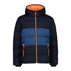 Kurtka puchowa męska CMP 32Z2957. Niebieskie kurtki snowboardowe męskie CMP, m, bez wzorów, z puchu, z kapturem, narciarskie. Za 349.99 zł.