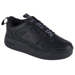 Buty sportowe Sneakersy damskie, Kappa Fogo PF. Czarne obuwie sportowe damskie Kappa, bez wzorów, z materiału, trekkingowe. Za 122.32 zł.