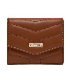 Portfel WITTCHEN. Brązowe portfele damskie Wittchen, bez wzorów. Za 139.99 zł.