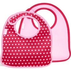 Śliniaki dla dzieci Mess Mate 2 szt. Pink Mini Dots. Śliniaki dla dzieci marki Built. Za 24.00 zł.