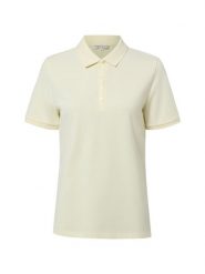 Marie Lund koszulka polo Kobiety Bawełna żółty, XL. Żółte koszulki sportowe damskie Marie Lund, xl, bez wzorów, z bawełny, bez kołnierzyka, bez ramiączek. Za 149.95 zł.