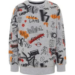 Bluza "Binky" w kolorze szarym. Bluzy dla chłopców marki name it boys. W wyprzedaży za 59.95 zł.